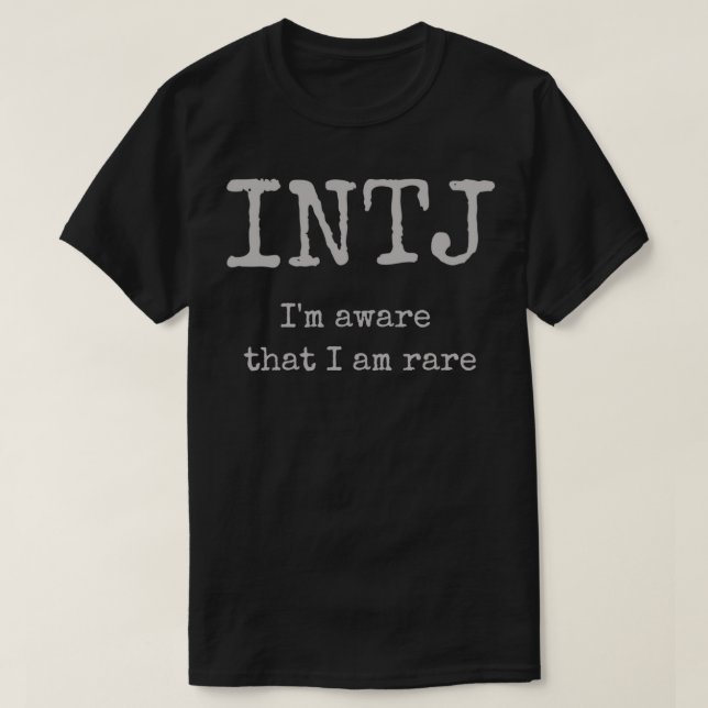 Camiseta Personalidade INTJ T (Frente do Design)