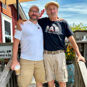 Camiseta Personalização da Colagem de Fotografias do pai My