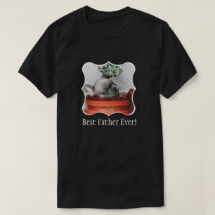 Camiseta Personalização da Foto da Melhor Família Pai