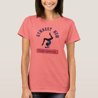Camiseta Personalização da Mãe do Gymnast