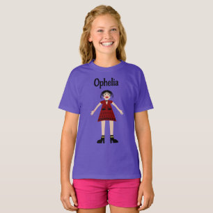 Camiseta Personalização da Senhora do Vampiro do Halloween