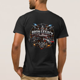 Camiseta Personalização de Carro de Músculo da Iron Legacy 