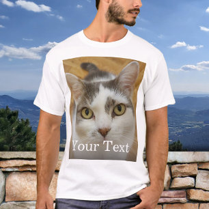 Camiseta Personalização De Foto E Texto