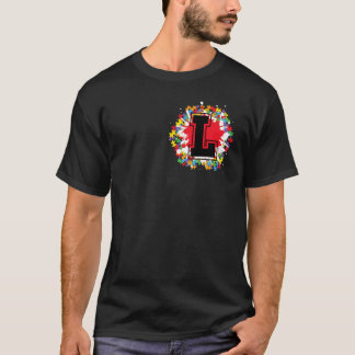 Camiseta Personalização do Autismo Consciência inicial L - 