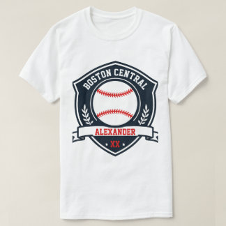 Camiseta Personalização do logotipo legal Baseball