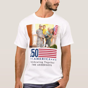 Camiseta Personalizada 250 Anos Reunião Família Pa