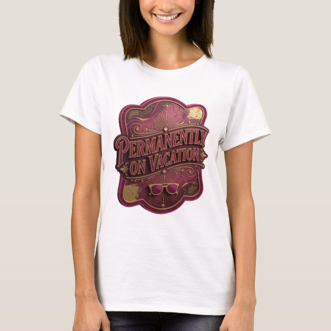 Camiseta Personalizada Bela Dourado PERMANENTEMENT (Frente)