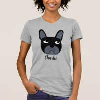 Camiseta Personalizada Black French Bulldog