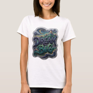 Camiseta Personalizada Bold Roxa SONHE GRANDE