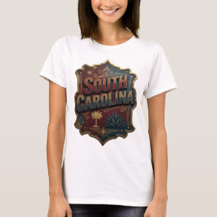 Camiseta Personalizada Catchy Gold SOUTH CAROLINA
