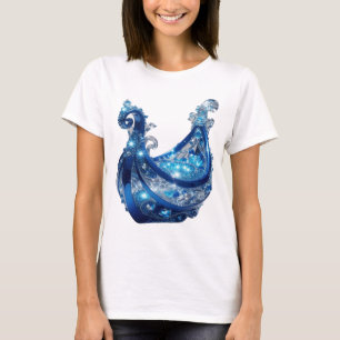 Camiseta Personalizada Chic Prata BLUE JEWELRY