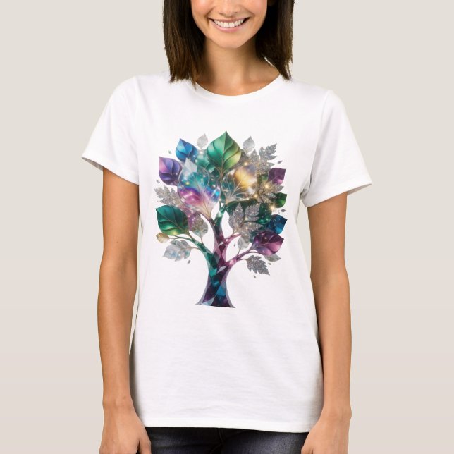 Camiseta Personalizada CLÁSSICA ÁRVORE DE VIDRO Pr (Frente)