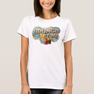 Camiseta Personalizada COLORIDA CRISP HORA DO BRUN
