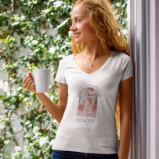 Camiseta Personalizada com Arco de Foto Memorial c (Criador carregado)