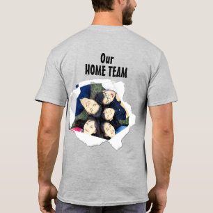 Camiseta Personalizada com Foto da Família Furo de