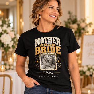 Camiseta Personalizada com Foto da Mãe da Noiva