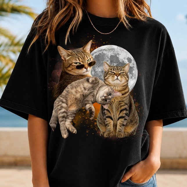 Camiseta Personalizada com Foto de Gato Bootleg de (Criador carregado)