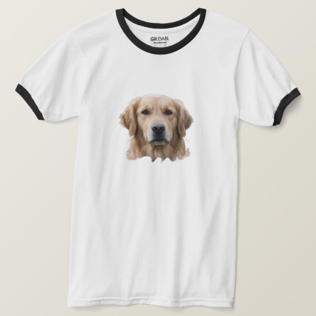 Camiseta Personalizada com Foto de Pet | Nome do C (Frente do Design)