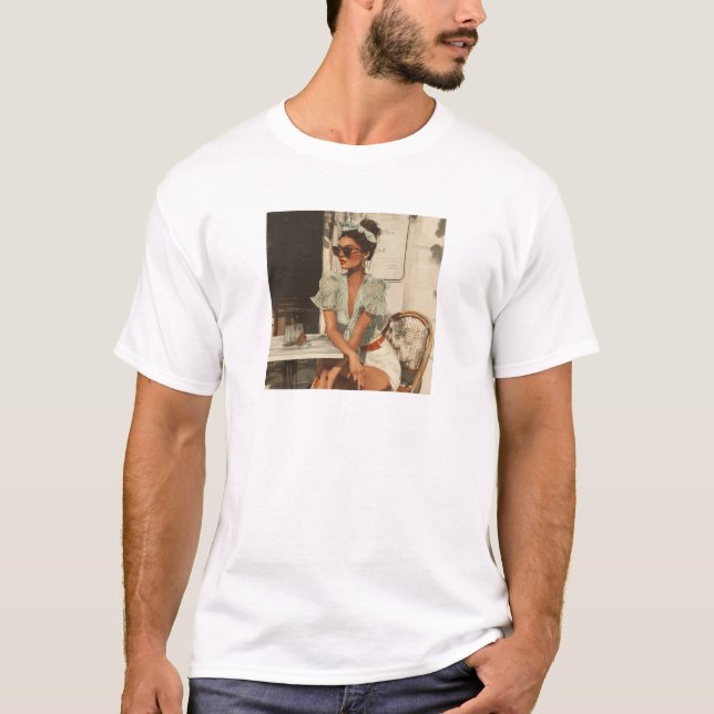 Camiseta Personalizada Com Foto De Presente De Mem (Frente)