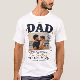 Camiseta Personalizada com Foto do Papai