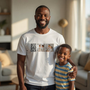 Camiseta Personalizada com Foto 'Melhor Pai do Mun