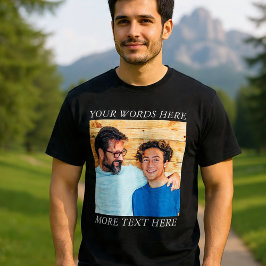 Camiseta Personalizada com Imagem e Texto | Crie a