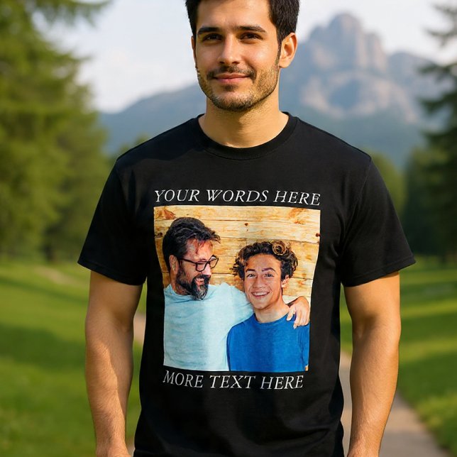 Camiseta Personalizada com Imagem e Texto | Crie a (Criador carregado)