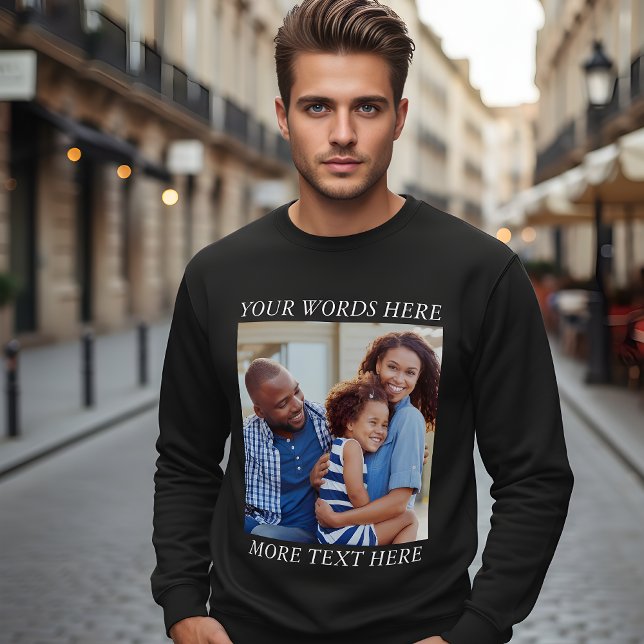 Camiseta Personalizada com Imagem e Texto Editável (Criador carregado)