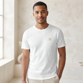 Camiseta Personalizada com inicial