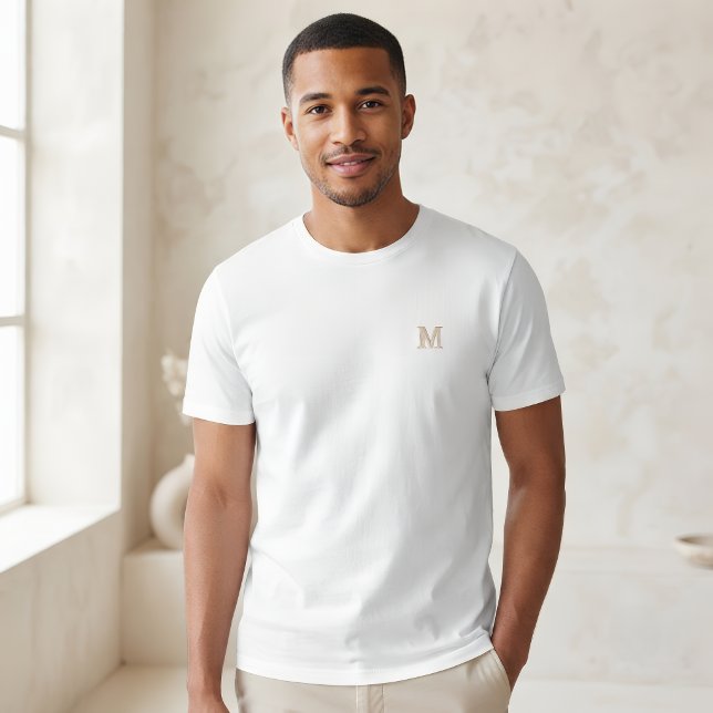 Camiseta Personalizada com inicial  (Criador carregado)