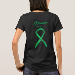 Camiseta Personalizada com Laço de Conscientização