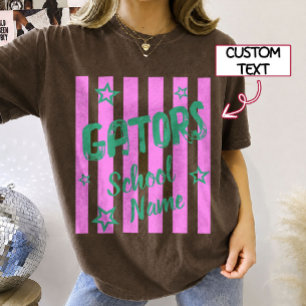 Camiseta Personalizada com Mascote Retro Espírito