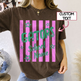 Camiseta Personalizada com Mascote Retro Espírito