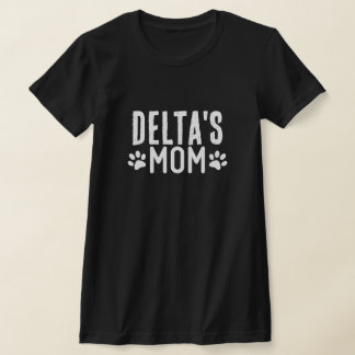 Camiseta Personalizada com Nome do Pet para Amante