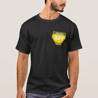 Camiseta Personalizada com Nome e Número do Piloto
