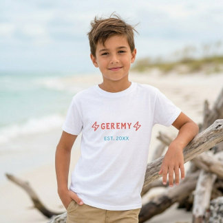 Camiseta Personalizada com Nome para Adolescentes