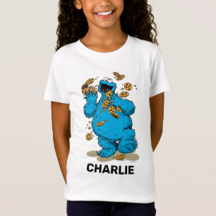 Camiseta Personalizada Cookie Monster Crazy Cookie