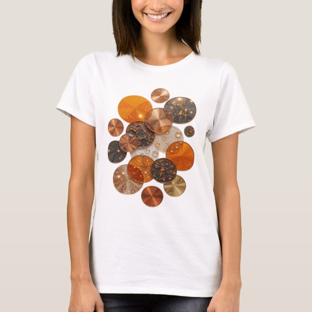 Camiseta Personalizada COPPER BALLS Prata (Frente)