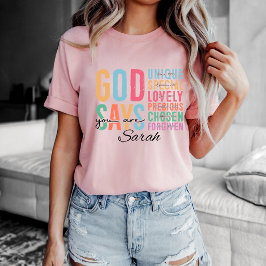 Camiseta Personalizada Cristã | Versículo Bíblico