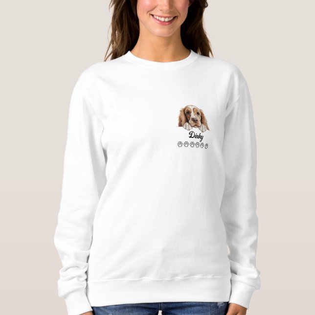 Camiseta Personalizada Cute Cocker Spaniel (Frente)