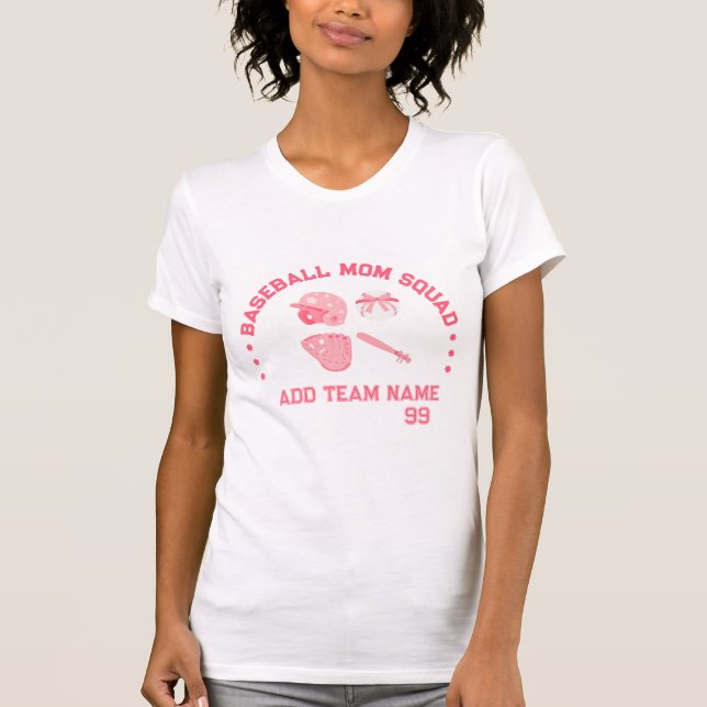Camiseta Personalizada da Turma da Mamãe de Beiseb (Frente)