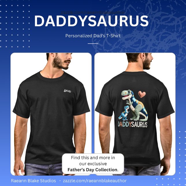 Camiseta Personalizada Daddysaurus (Criador carregado)