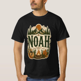 Camiseta Personalizada de Acampamento de Noé