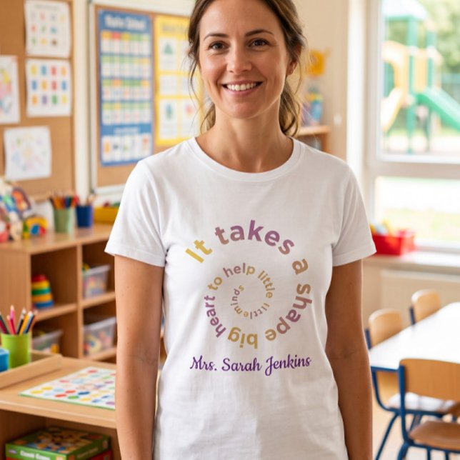 Camiseta Personalizada de Agradecimento ao Profess (Criador carregado)