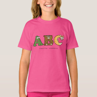 Camiseta personalizada de alphabetimals