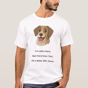 Camiseta Personalizada de Animal de Estimação – En