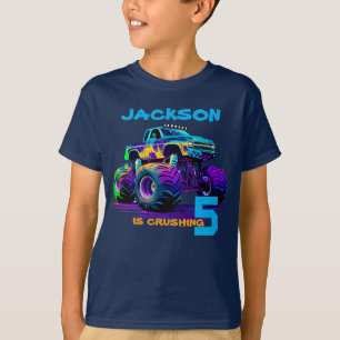 Camiseta Personalizada de Aniversário de Menino co