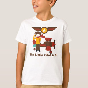 Camiseta Personalizada de Aniversário do Piloto Br