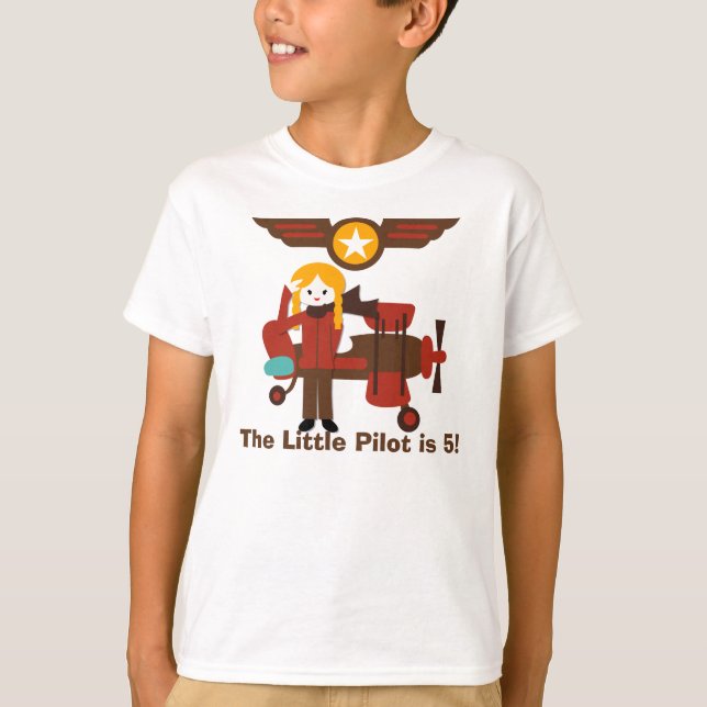 Camiseta Personalizada de Aniversário do Piloto Ra (Frente)