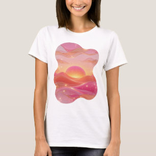 Camiseta Personalizada de ARTE ABSTRATA Prata Vibr